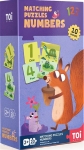 Образователен пъзел Toi World - Числа, 20 части
