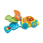 Бебешка дрънкалка Vtech - Ключодържател, със звук и светлина