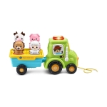 Музикална играчка за дърпане Vtech - Трактор с животни