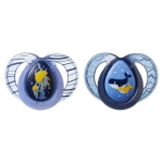 Ортодонтични залъгалки Tommee Tippee - Night Time, 6-18 m, Медуза, 2 броя