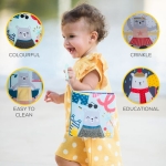 Мека сензорна книжка Taf Toys - С какво е облечен Пол