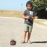 Състезателен автомобил с радиоуправление MGM - Metal Racer, 1:16