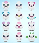 Творчески комплект Canal Toys - Мини плюшена играчка за оцветяване, 1 брой, асортимент