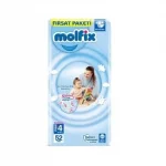 Бебешки пелени Molfix - Maxi 4, 52 броя + Подарък мокри кърпи