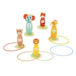 Дървена игра Tooky Toy - С рингове