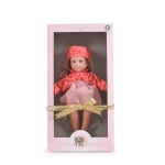Кукла Moni Toys - 46 cm, с рокля и шапка