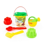 Детски плажен комплект Polesie Toys - 7 части, Асортимент