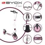 Тротинетка Byox - Fiore, Розова