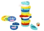 Дървена игра за баланс Tooky Toy - Animals, 61 части