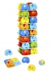 Дървена игра за баланс Tooky Toy - Elephant, 46 части