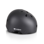 Детска предпазна каска Byox - Skate Y09, 54-58 cm, Черна