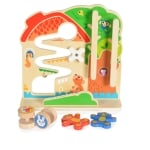 Дървена игра с топче 2 в 1 Tooky Toy