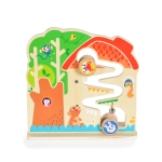 Дървена игра с топче 2 в 1 Tooky Toy