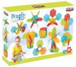 Детски конструктор Pilsan - Magic Circles, 80 части