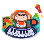 Мини пиано с микрофон Hola - DJ Monkey, 3137
