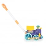 Играчка за сапунени балони Moni Toys - Влак, Wheels, Blue