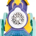 Играчка за сапунени балони Moni Toys - Влак, Wheels, Blue