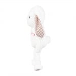 Мека играчка за гушкане Bali Bazoo - Bunny, Сива