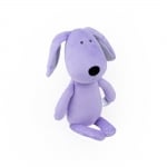 Мека играчка за гушкане Bali Bazoo - Dog, 28 cm, Лилава