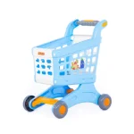 Пазарска количка Polesie Toys - Натали, Синя