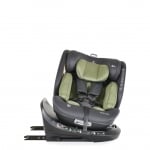 Стол за кола Cangaroo - Draco, i-Size, Isofix, 40-150см, маслинено зелено