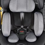 Столче за кола Cangaroo - Hoku, i-Size, IsoFix, 40-150 cm, Сиво