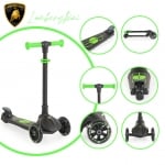 Детска тротинетка Lamborghini - Basic, Черна
