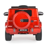 Акумулаторен джип Moni - Mercedes G63, Червен металик