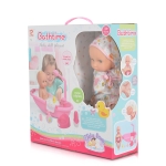 Детска кукла Tutu love - С вана за къпане, 36 сm