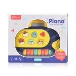 Бебешко музикално пиано с животни Fivestar Toys - Синьо
