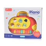 Бебешко музикално пиано с животни Fivestar Toys - Синьо