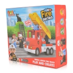 Детски конструктор Moni - Fire, 20 части