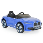 Акумулаторна кола BMW - i4, червена