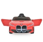 Акумулаторна кола BMW - i4, червена