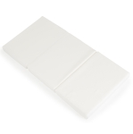 Сгъваем матрак Hugzzz - Snooze, 120 x 60 x 6 сm, Pure White