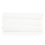 Сгъваем матрак Hugzzz - Snooze, 120 x 60 x 6 сm, Pure White