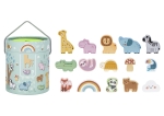 Дървена игра с животни Tooky Toy