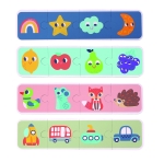 Дървена играчка за памет и тактилни усещания Tooky Toy