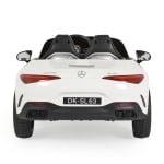 Акумулаторна кола Mercedes Benz - DK, SL63, Бяла