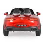 Акумулаторна кола Mercedes Benz - DK, SL63, Бяла
