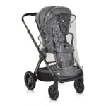 Комбинирана детска количка Cangaroo - iClick, 2 в 1, Черена
