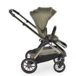Комбинирана детска количка Cangaroo - iClick, 2 в 1, Черена