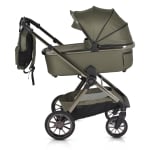 Комбинирана детска количка Cangaroo - iClick, 2 в 1, Черена