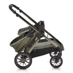 Комбинирана детска количка Cangaroo - iClick, 2 в 1, Черена