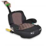 Столче за кола Cangaroo - Jax, IsoFix, 125-150 cm, Черно