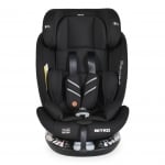 Столче за кола Moni - Nitro, IsoFix, 0-36 кг, Черно