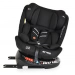 Столче за кола Moni - Nitro, IsoFix, 0-36 кг, Черно