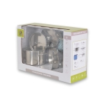 Детски метални прибори за игра Moni Toys - 9 части