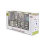 Детски метални прибори за игра Moni Toys - 12 части
