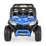 Детски акумулаторен джип Moni - Fast UTV, Син металик